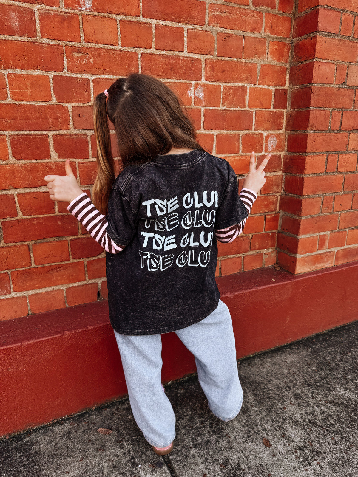 TSE Club Kids Tee Black
