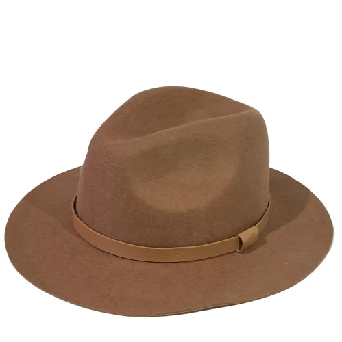 Nix & Ash Classic Mocha Fedora