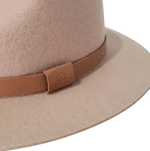 Nix & Ash Classic Tan Fedora