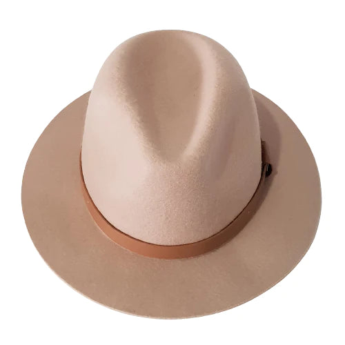 Nix & Ash Classic Tan Fedora