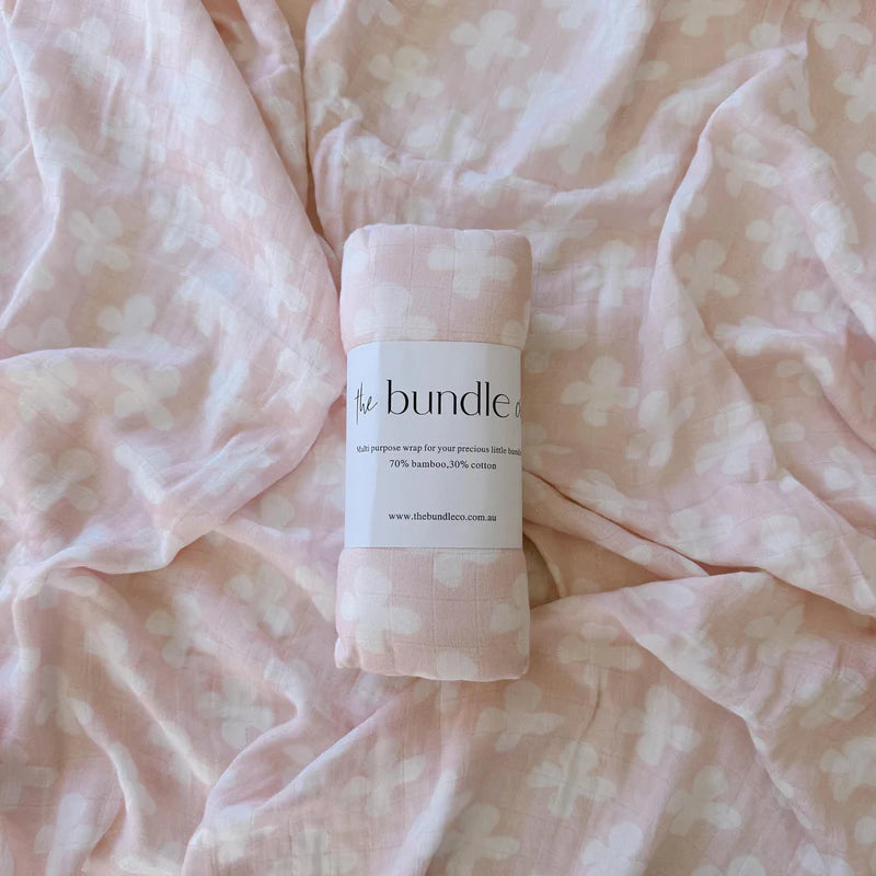 The Bundle Co Flora Swaddle