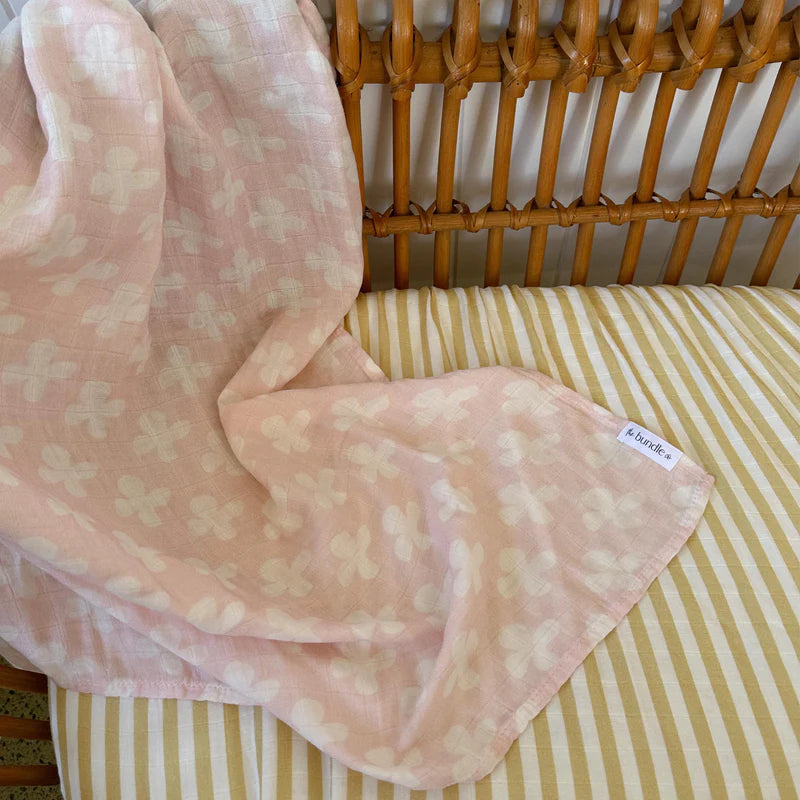 The Bundle Co Flora Swaddle