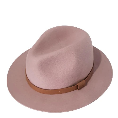 Nix and Ash Classic Pink Fedora
