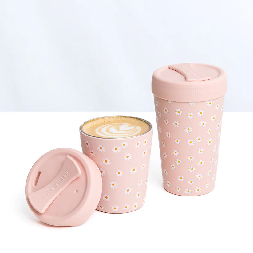 Daisy 12oz Stainless Steel Coffee Cup
