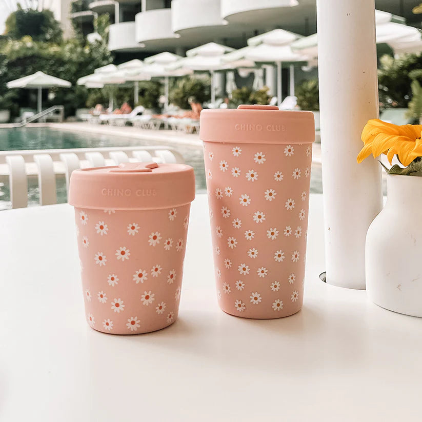 Daisy 12oz Stainless Steel Coffee Cup
