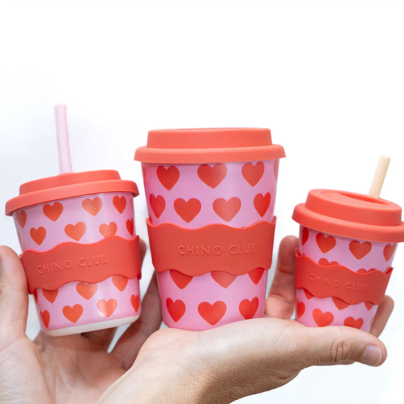 Hearts Kids Keep Cup 8 oz