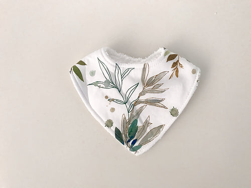 Gum Leaves Dribble Bib