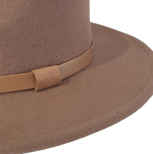 Nix & Ash Urban Mocha Fedora