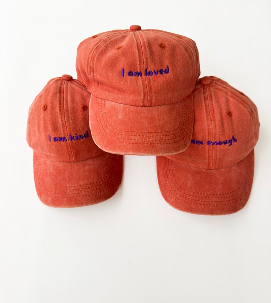 Orange Kids Cap