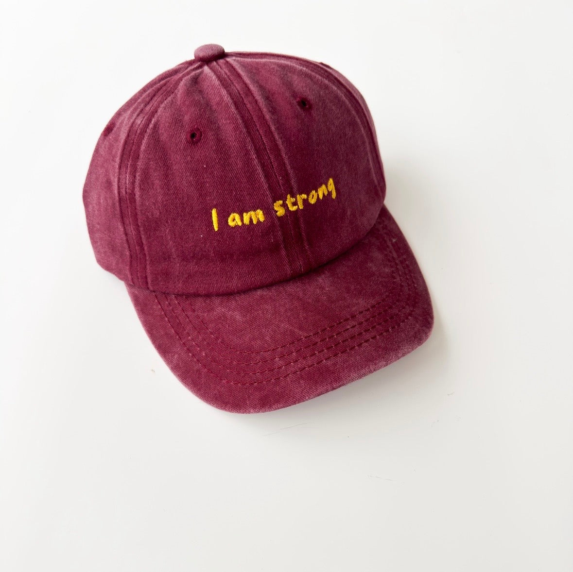 Maroon Kids Cap