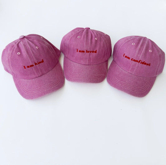 Pink Kids Cap